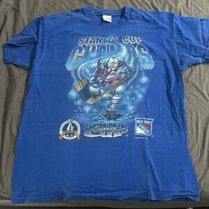 1994 Rangers Stanley cup tee size large